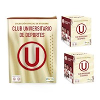 UNIVERSITARIO 1 ÁLBUM TAPA BLANDA + 2 CAJITAS (100 SOBRES)